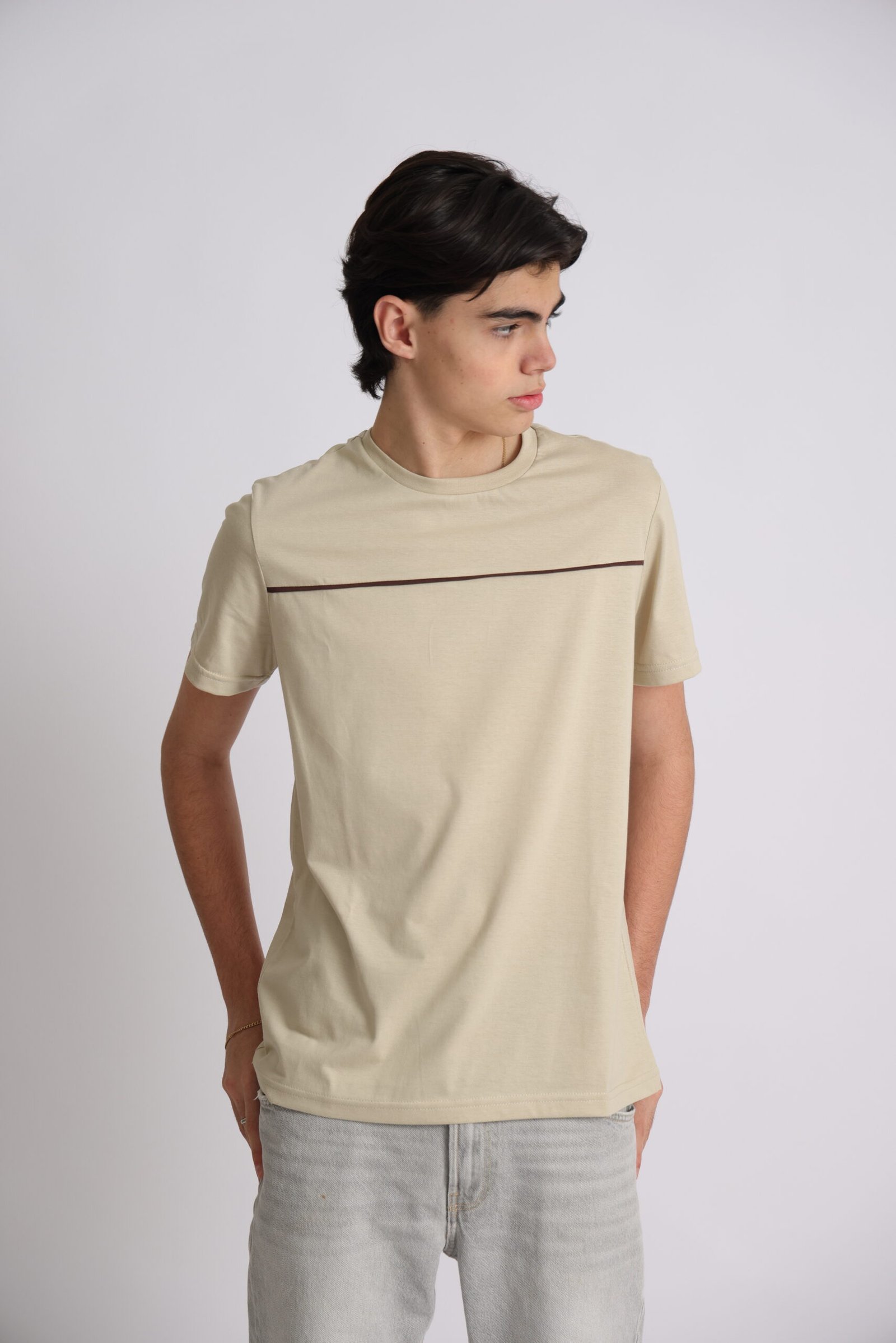 Básica con vena - beige
